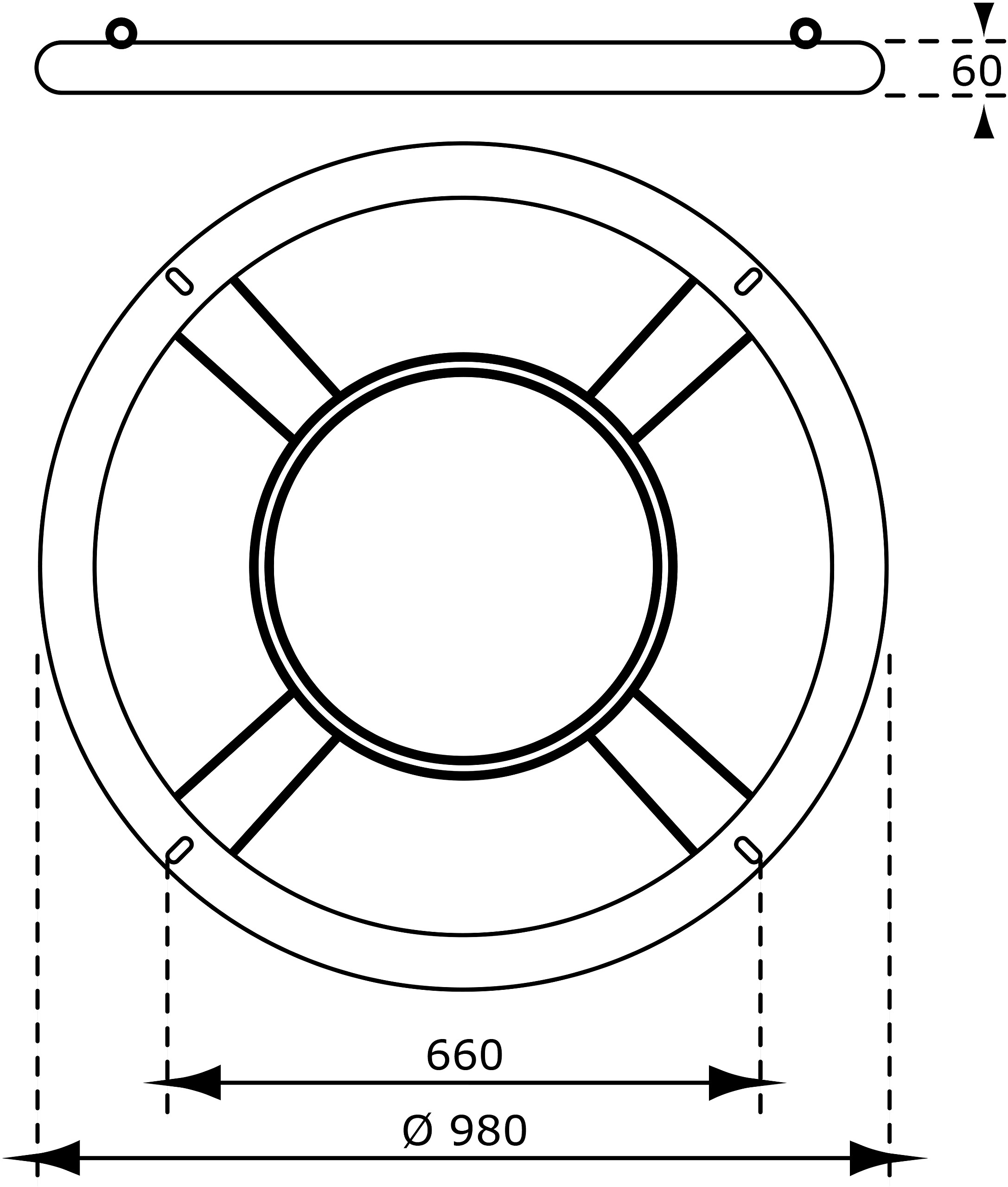 AXI Nestschaukel Summer grün D: ca. 100 cm