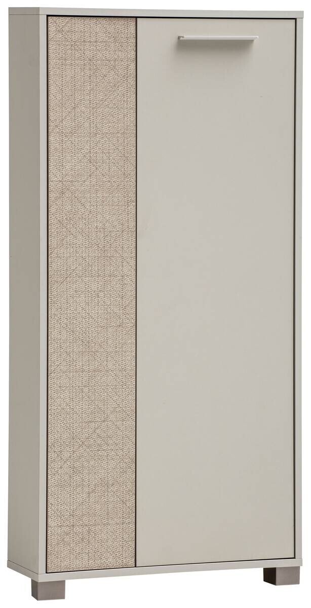 Highboard Edno creme Eiche Nachbildung B/H/T: ca. 59,8x124x19,5 cm