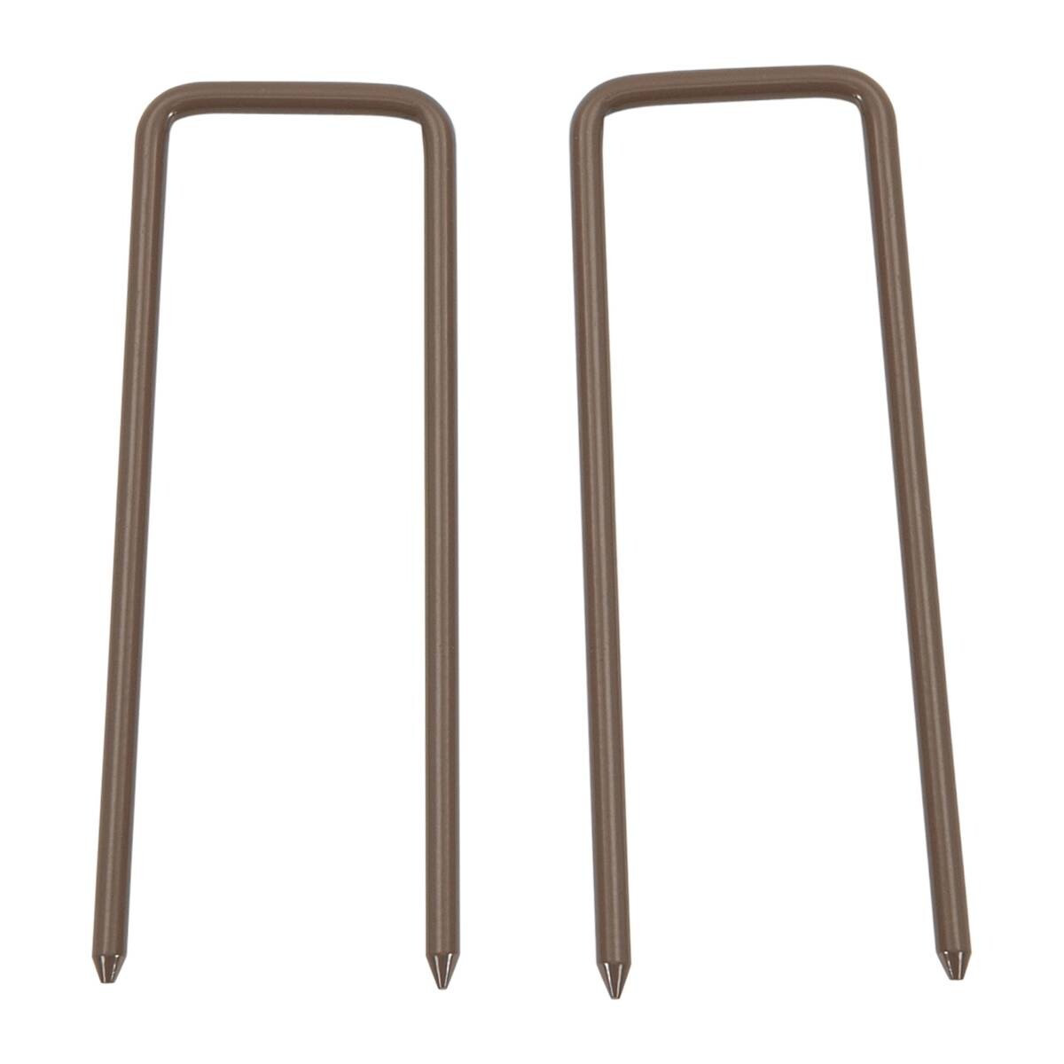 Outsunny Scherengitter dunkelbraun Aluminium B/H/L: ca. 31x103,5x405 cm