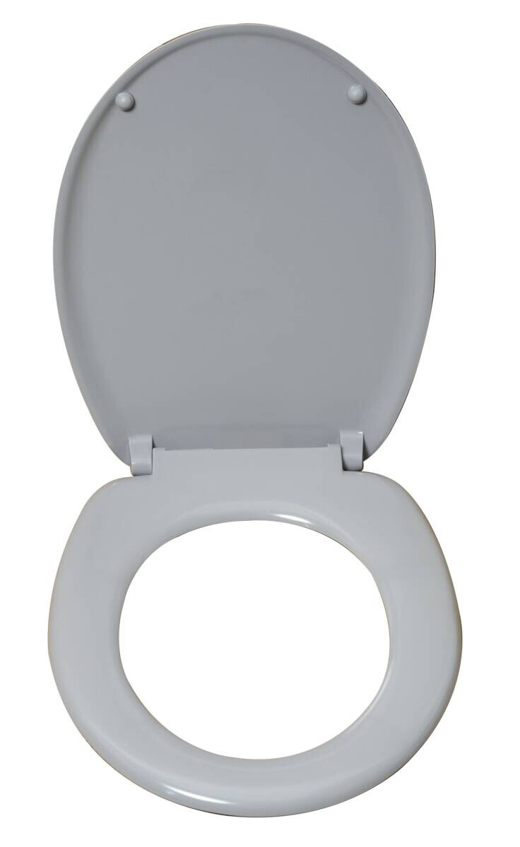 POCOline WC-Sitz Cassano grau Duroplast