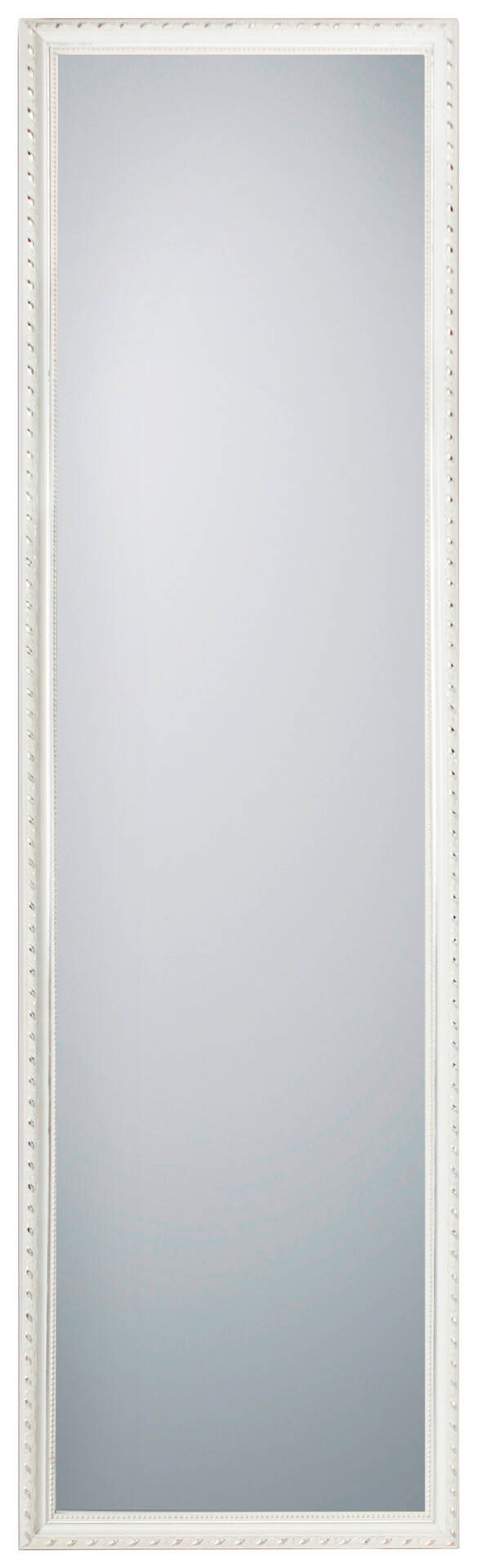 Rahmenspiegel Loreley weiß B/H: ca. 35x125 cm