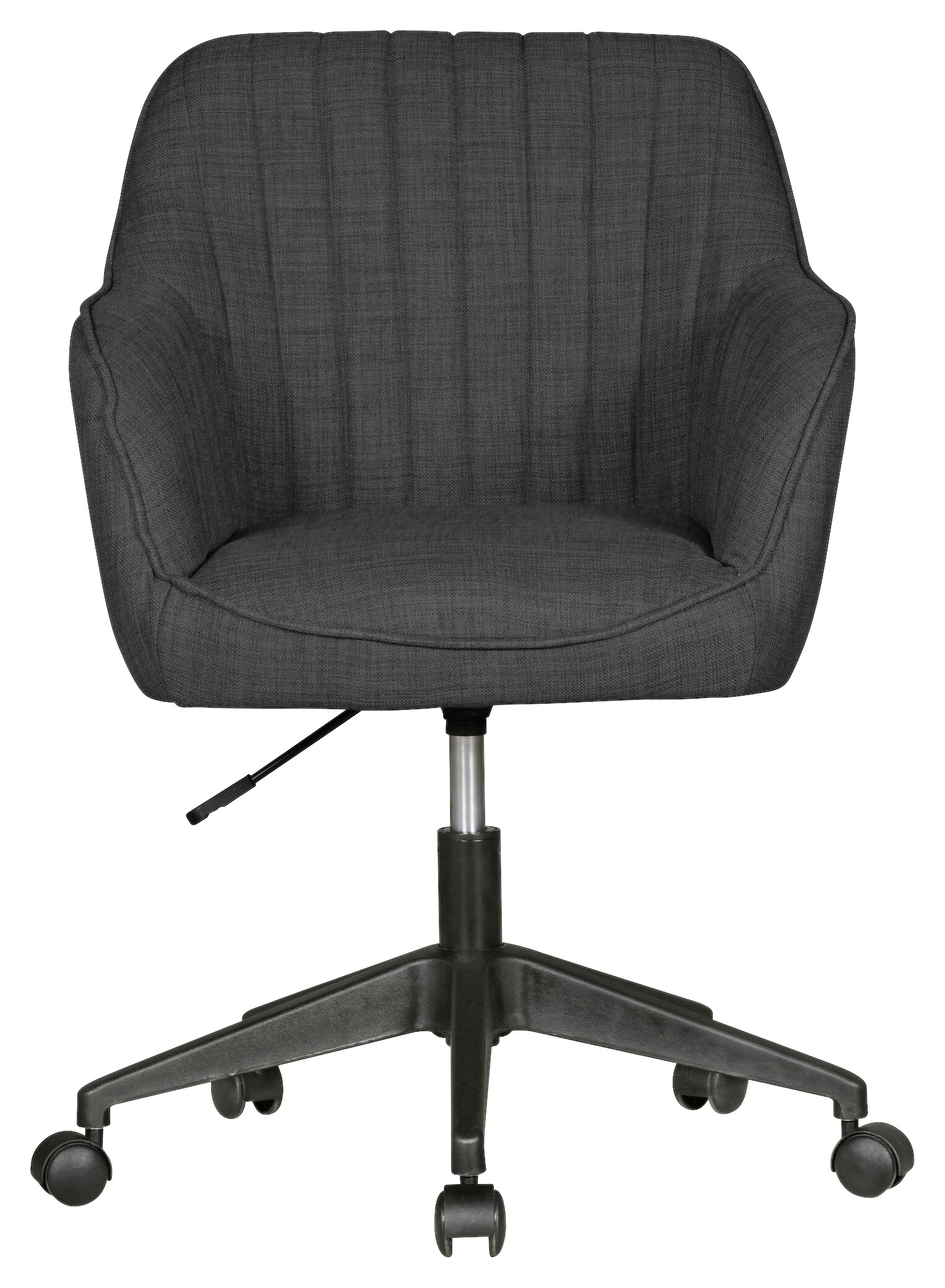 Drehstuhl schwarz Stoff