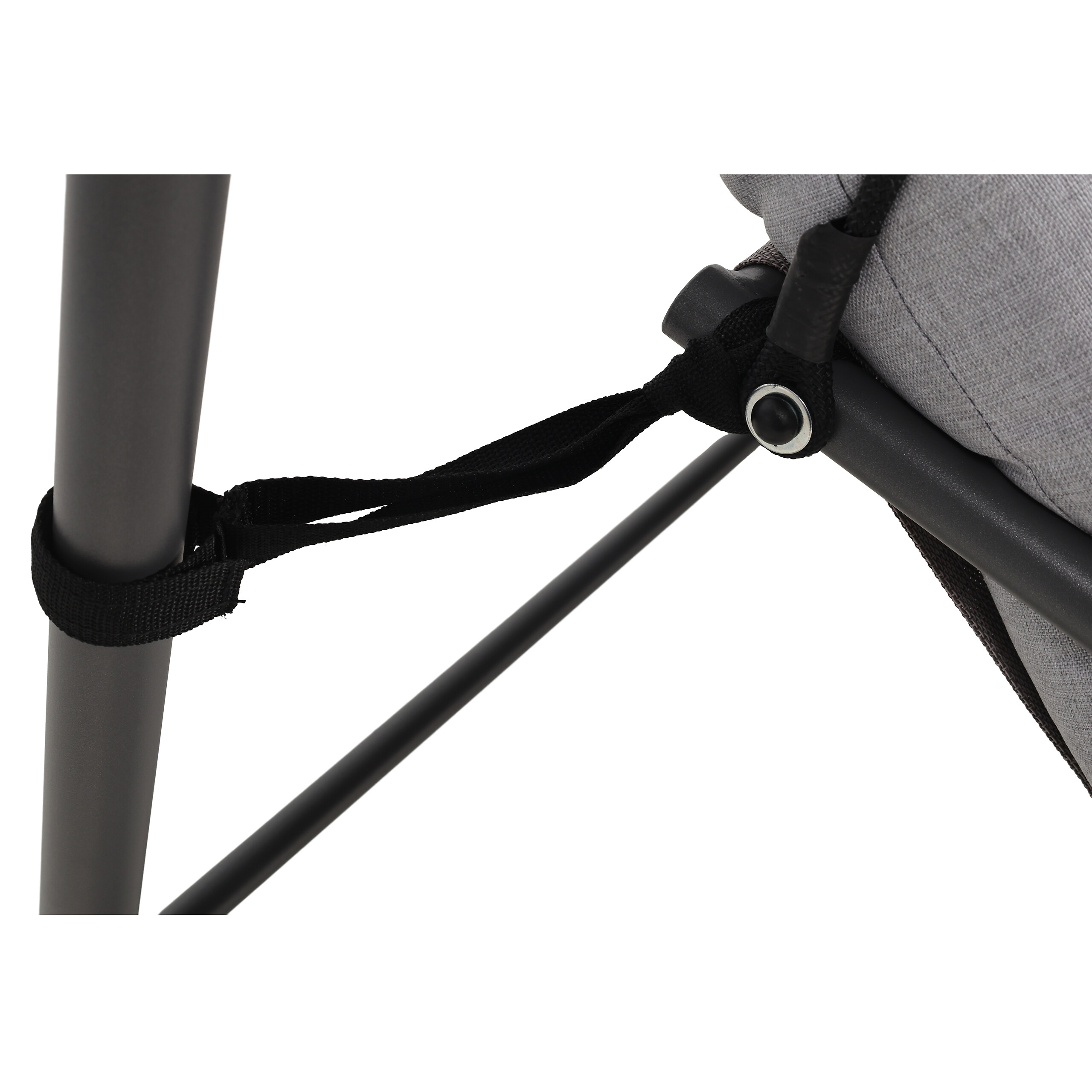 POCOline Hollywoodschaukel hellgrau Stahl B/H/L: ca. 151x195x220 cm