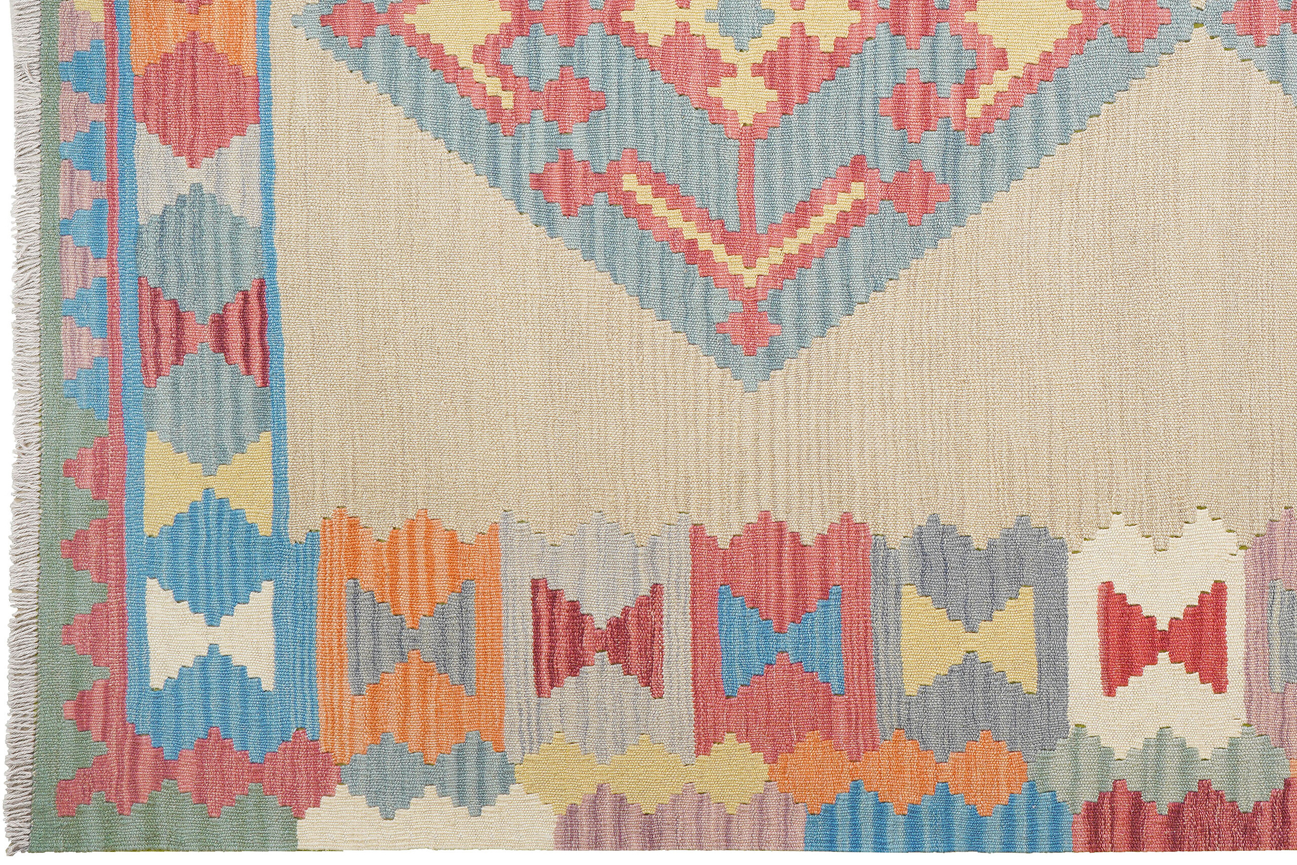 PersaTepp Teppich Kelim Gashgai bunt B/H/L: ca. 175x1x243 cm