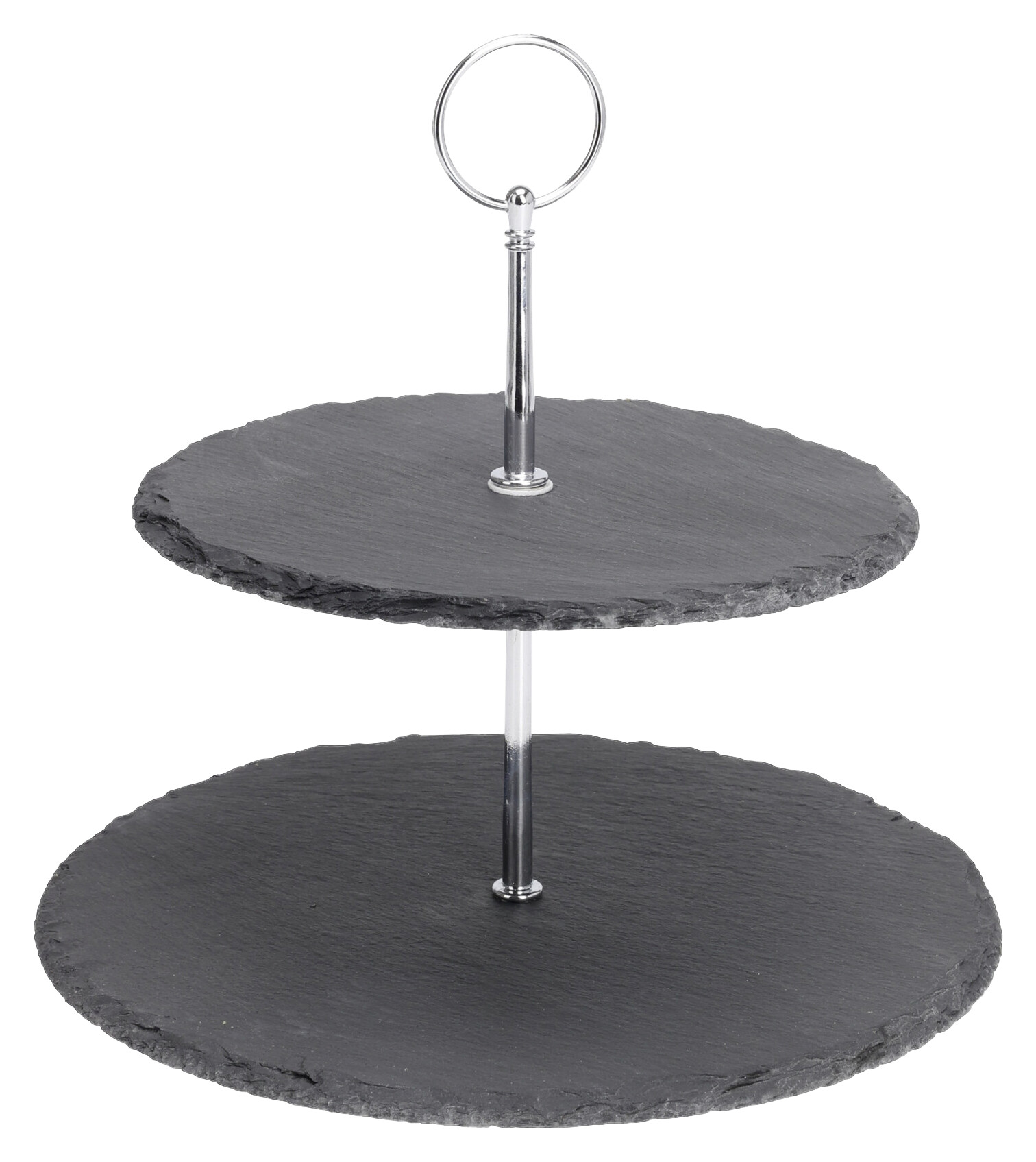 Etagere schwarz Stein