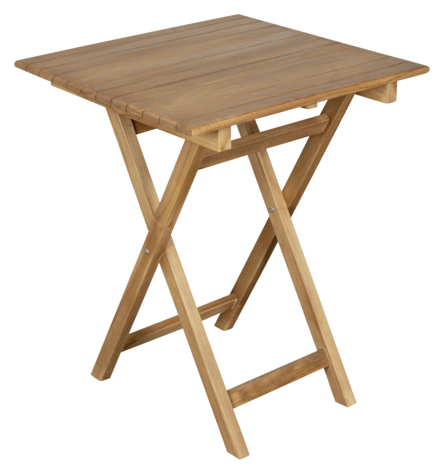 deVries Tisch Woodie natur Teakholz B/H/L: ca. 60x75x60 cm