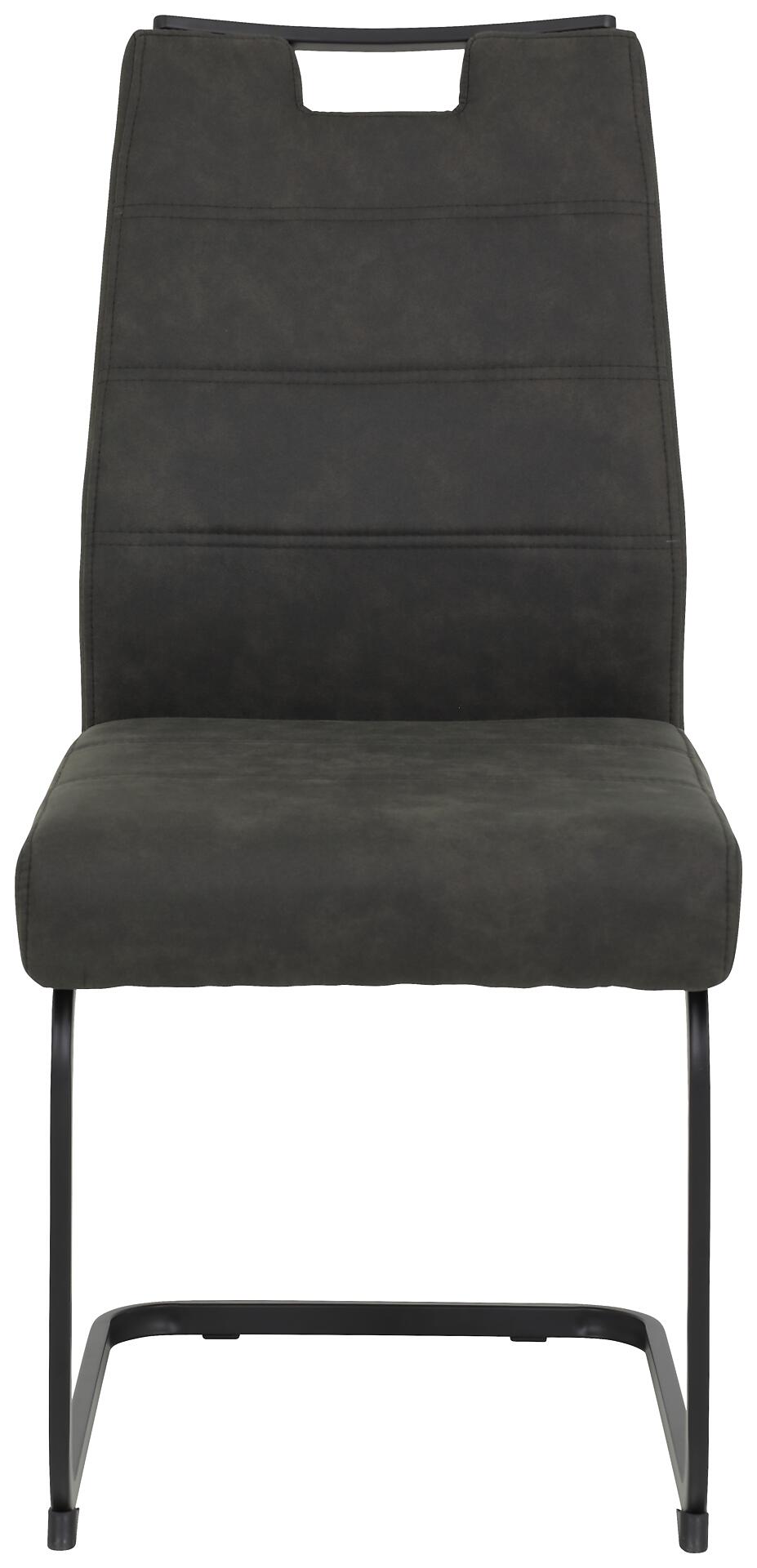 Schwingstuhl Kerstin anthrazit Vintage B/H/T: ca. 49x100x61 cm