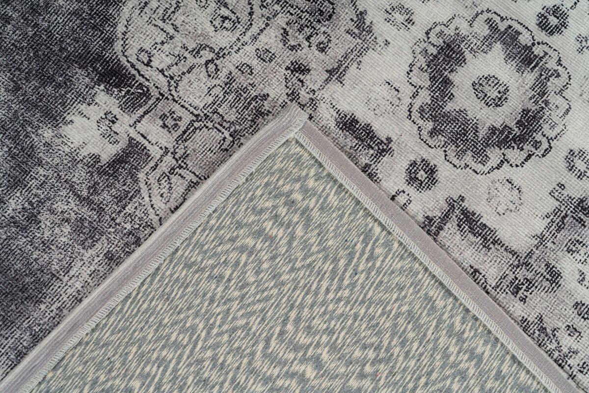 360Living Teppich Vintage hellgrau B/L: ca. 200x290 cm