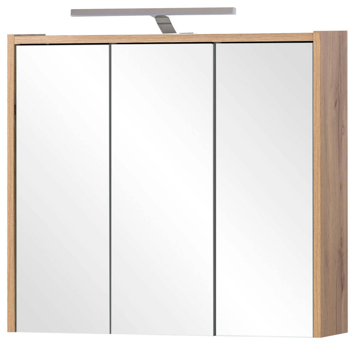 Spiegelschrank Flag Eiche Landhaus Nachbildung B/H/T: ca. 65x64x16 cm