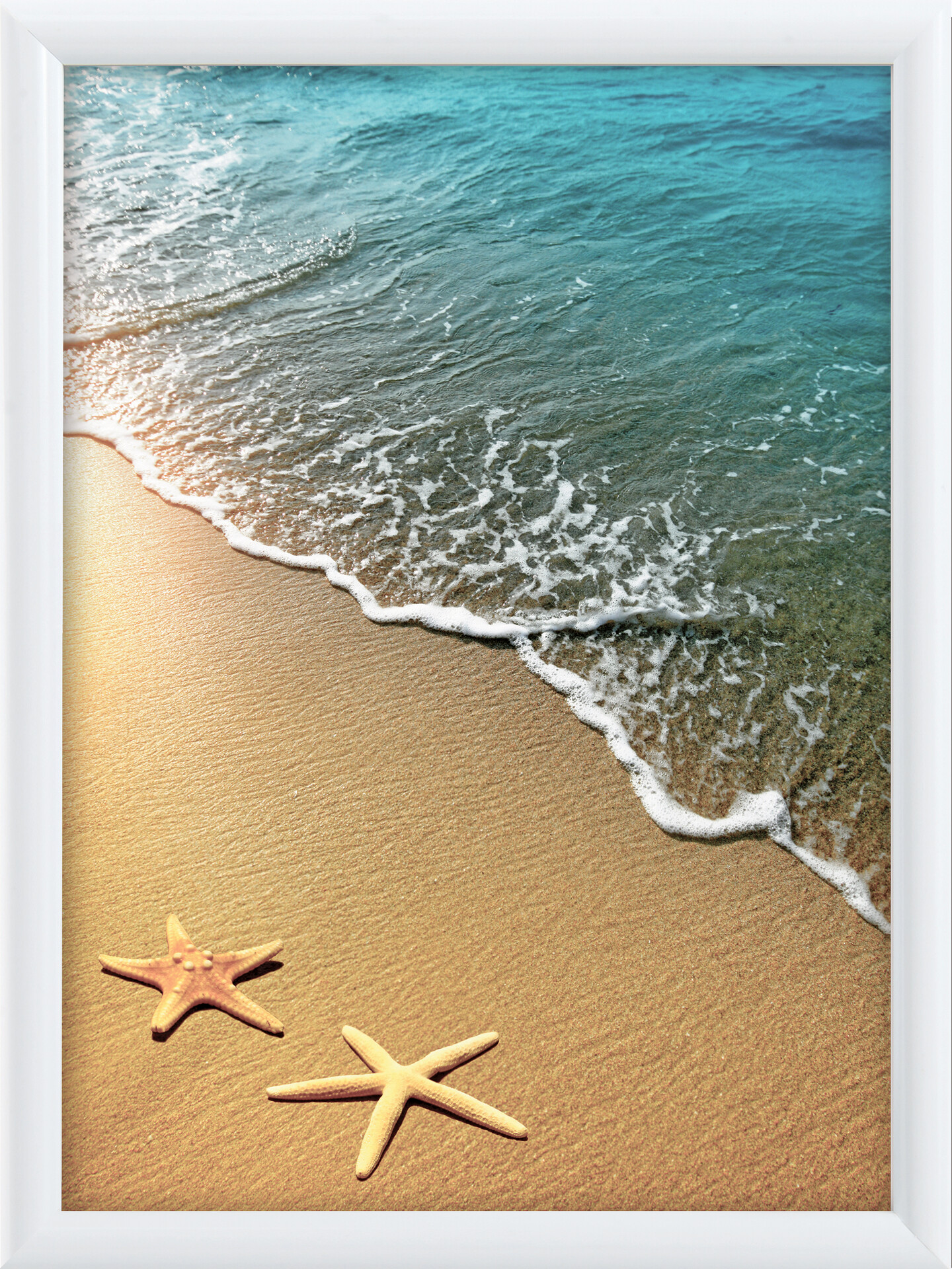 The Wall Bilderrahmen weiß Kunststoff B/L: ca. 13x18 cm