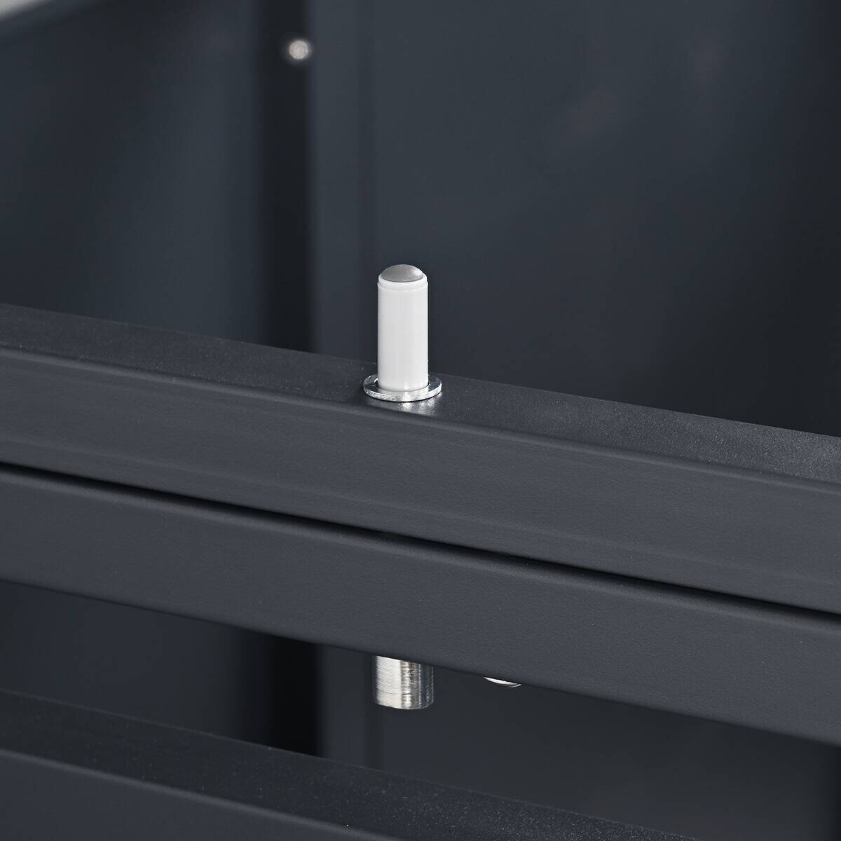 Westmann Mülltonnenbox Tonus anthrazit B/H/L: ca. 330x116x80 cm