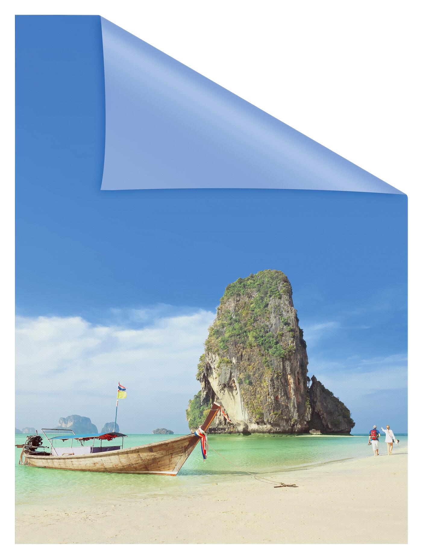 LICHTBLICK Fensterfolie Thailand Meer Thailand bunt B/L: ca. 100x130 cm