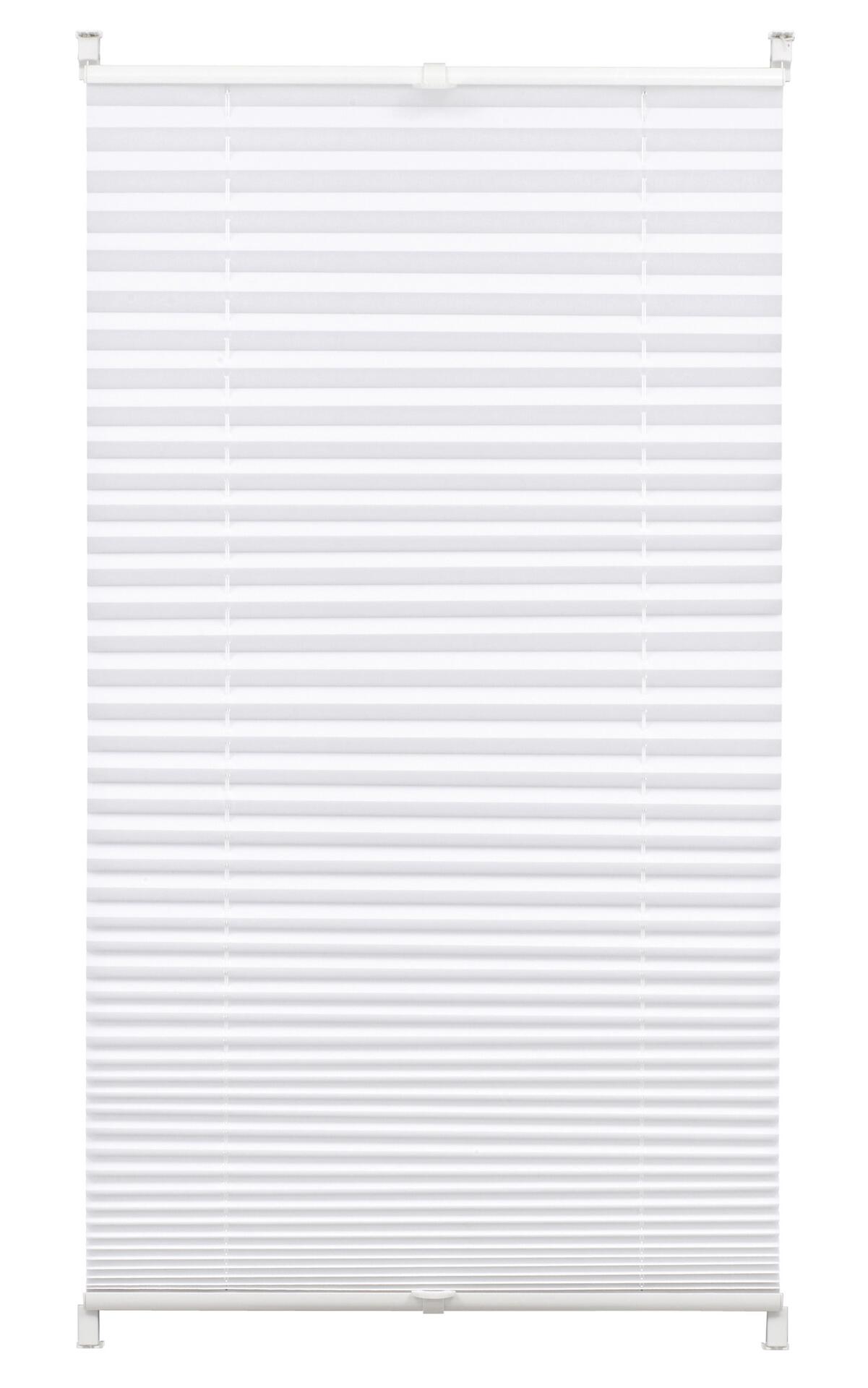 Boviva Spannplissee weiß B/L: ca. 90x210 cm