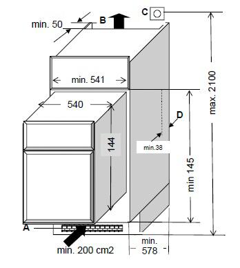 Respekta Winkelküche Economy schwarz matt B/H/T: ca. 310x200x172 cm