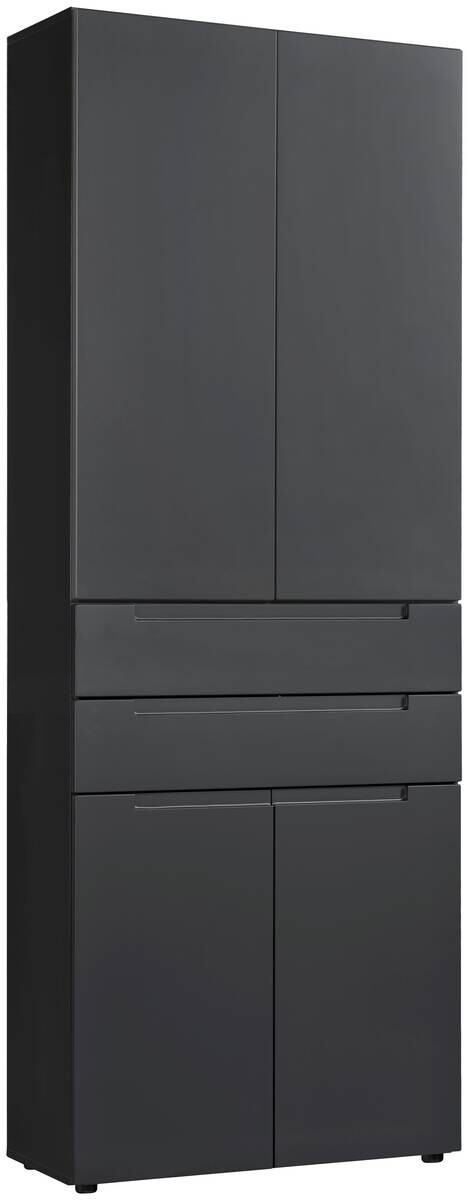 Mehrzweckschrank Mailand 63 anthrazit B/H/T: ca. 80x218x35 cm