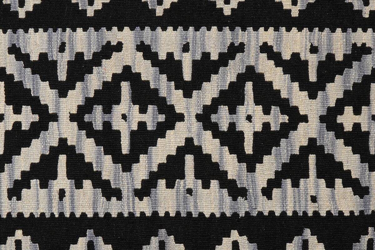 PersaTepp Teppich Kelim Gashgai schwarz B/H/L: ca. 83x1x293 cm