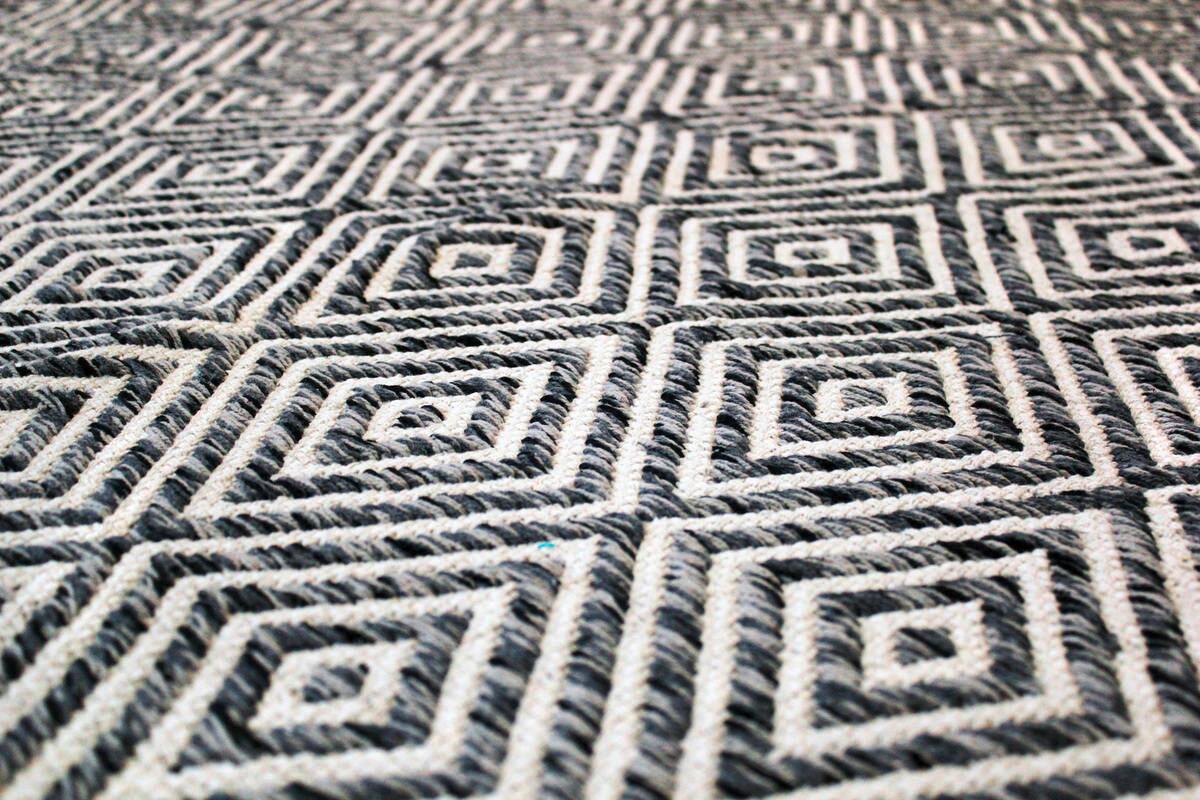 360Living Teppich Aperitif grau B/L: ca. 120x170 cm