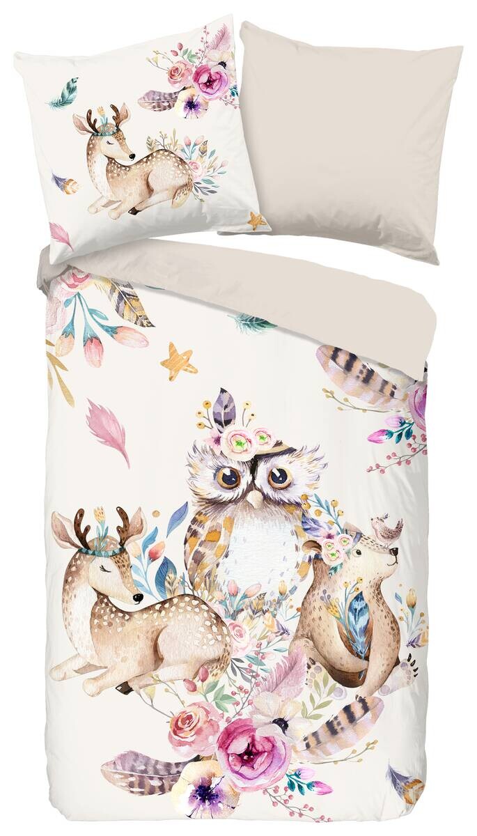 Microfaser Bettwäsche Meandra Multi Polyester B/L: ca. 135x200 cm