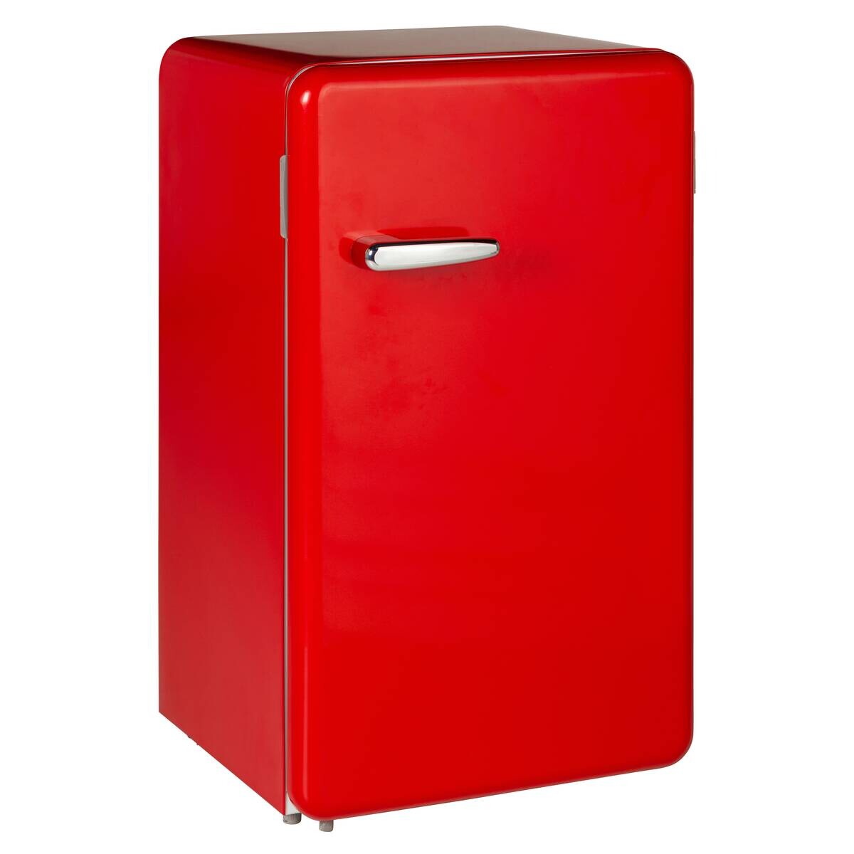 POCOline Stand-Kühlschrank KS84-93ESG rot B/H/T: ca. 49x84x46 cm