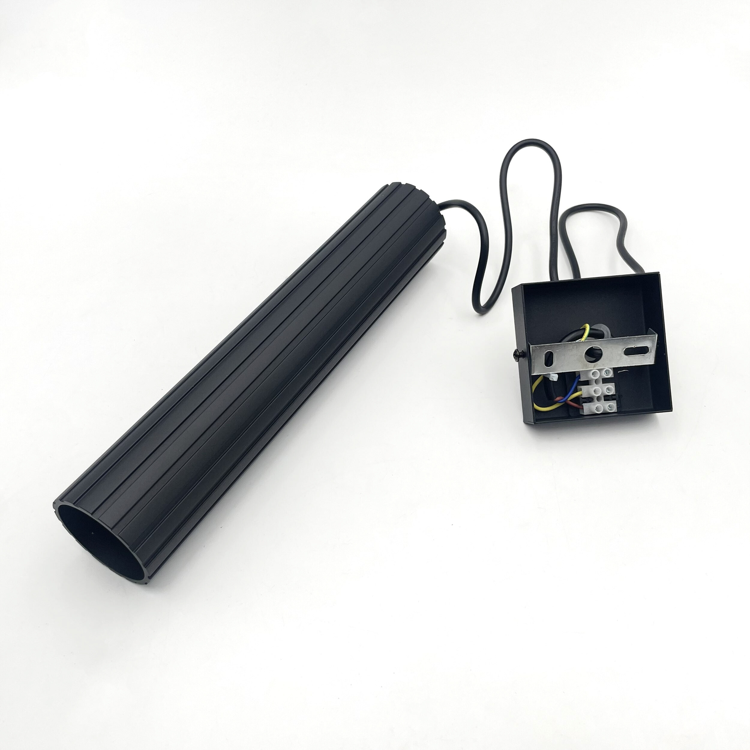 Lamkur Strahler Prisma schwarz Stahl B/H/L: ca. 6,5x118x6,5 cm 1 Brennstellen