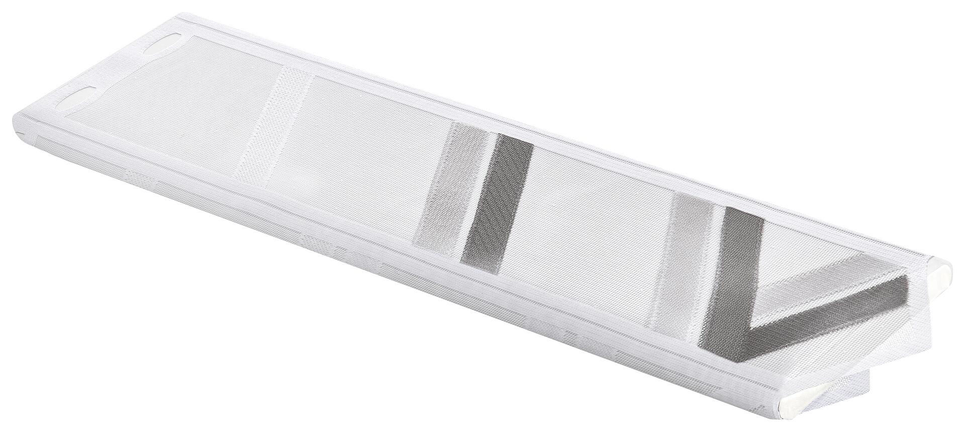 Scheibengardinen-Meterware weiß H: ca. 60 cm