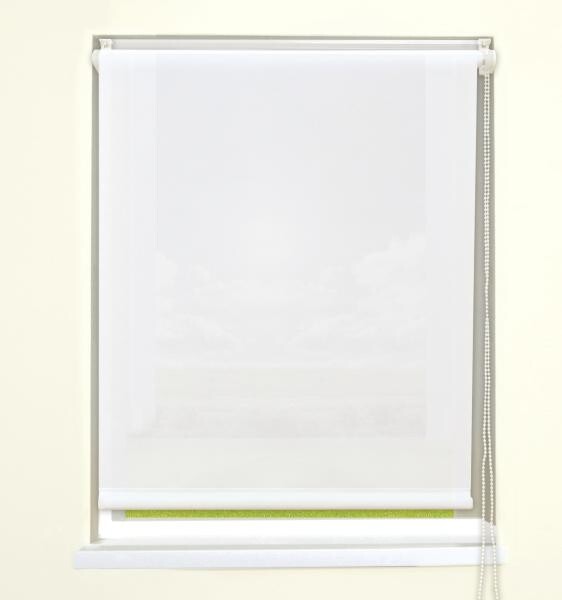 Sensation Klebe-/Klemmrollo weiß B/L: ca. 90x150 cm