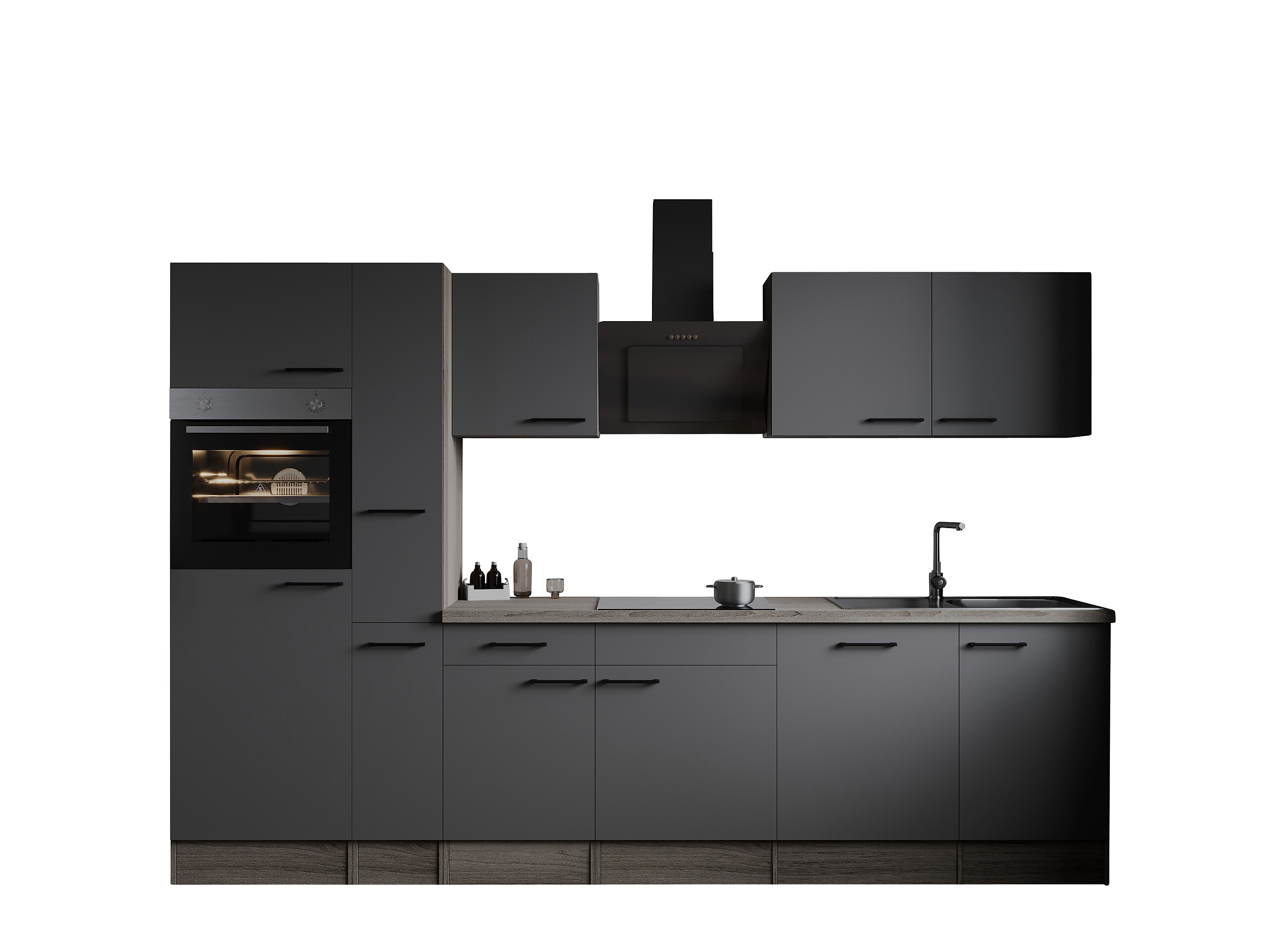 Küchenblock Oliver B/H/T: ca. 310x205x60 cm