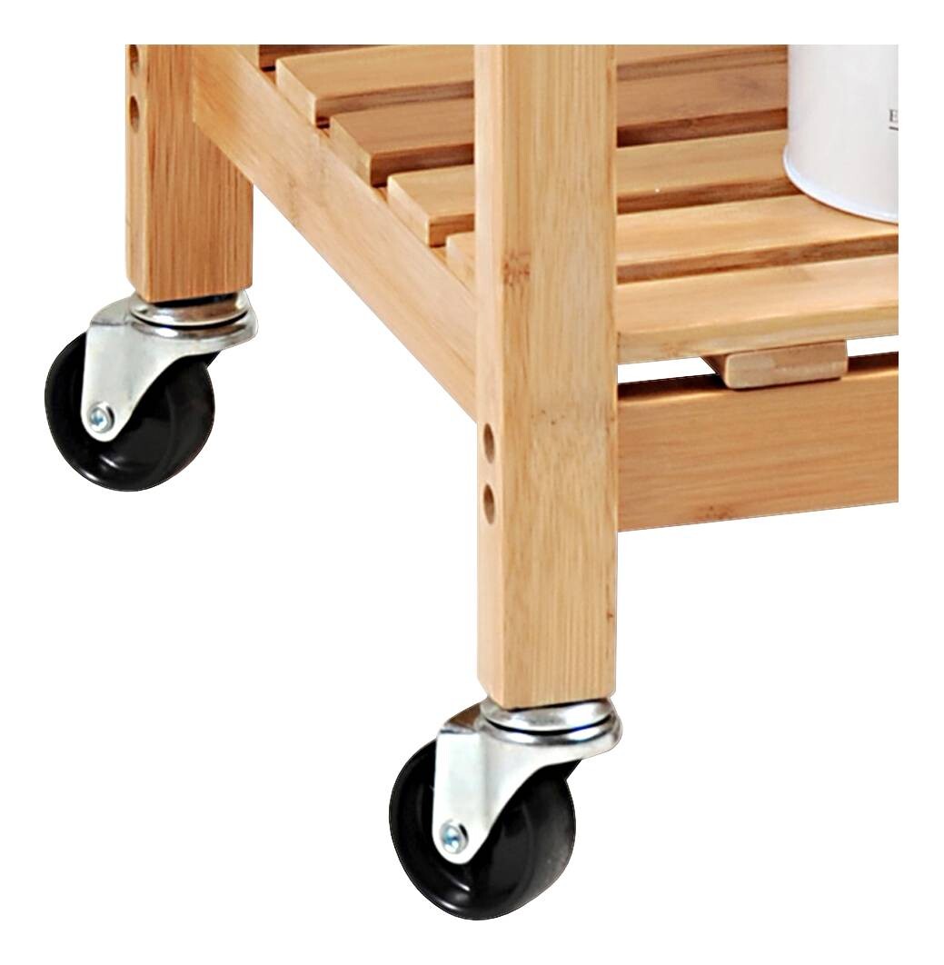 Kesper Küchenwagen natur Holz B/H/T: ca. 49x81x38 cm