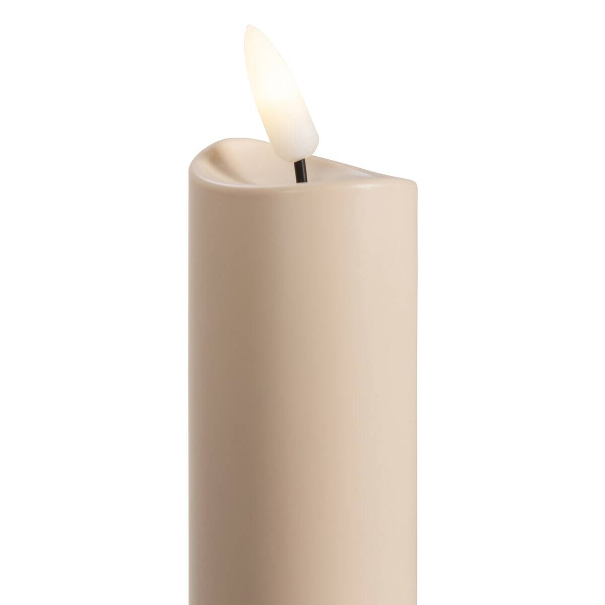 LED-Kerze creme H: ca. 88 cm