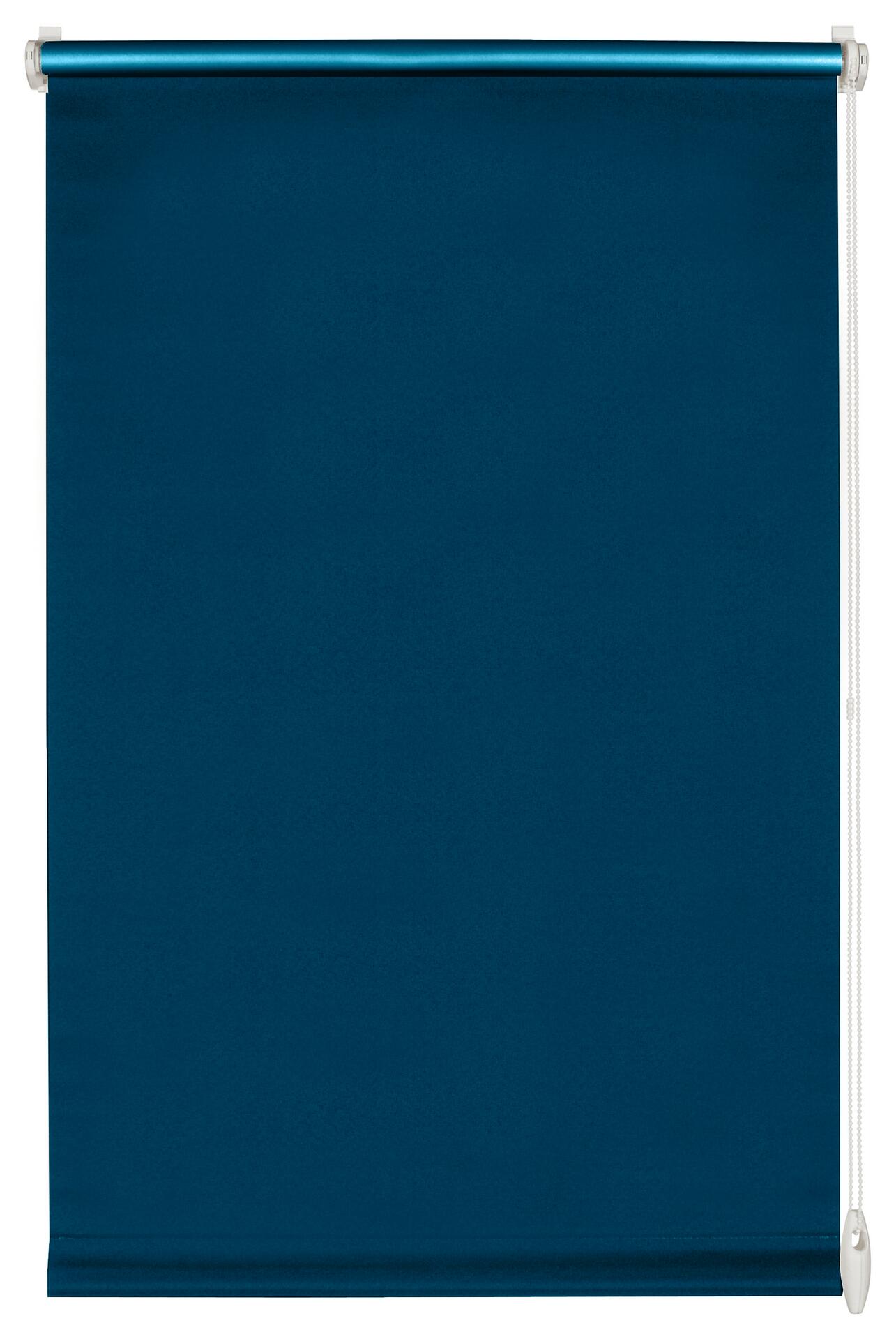 Boviva Thermo Klebe-/Klemmrollo Verdunklungsqualität blau B/L: ca. 45x150 cm