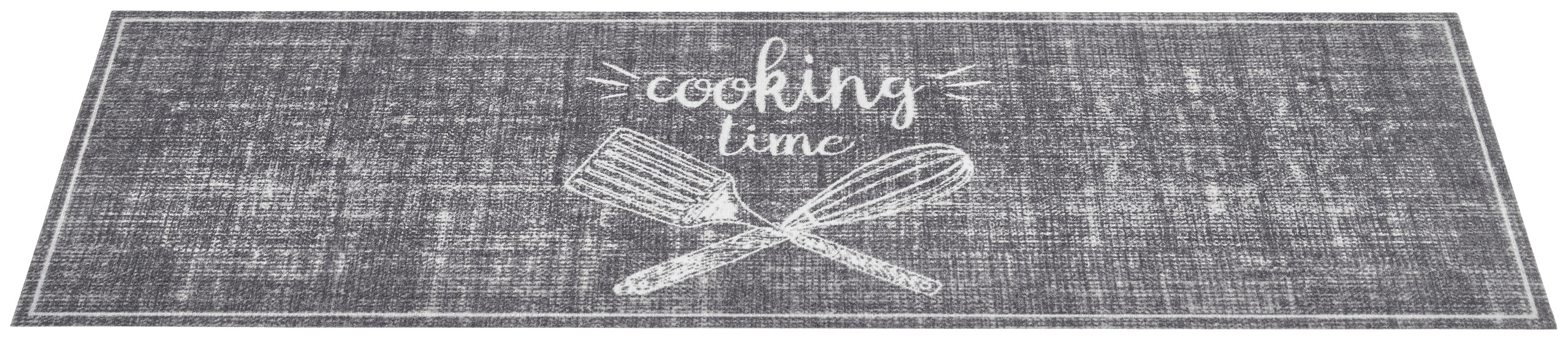 Küchenläufer Cook&Wash hellgrau B/L: ca. 50x150 cm