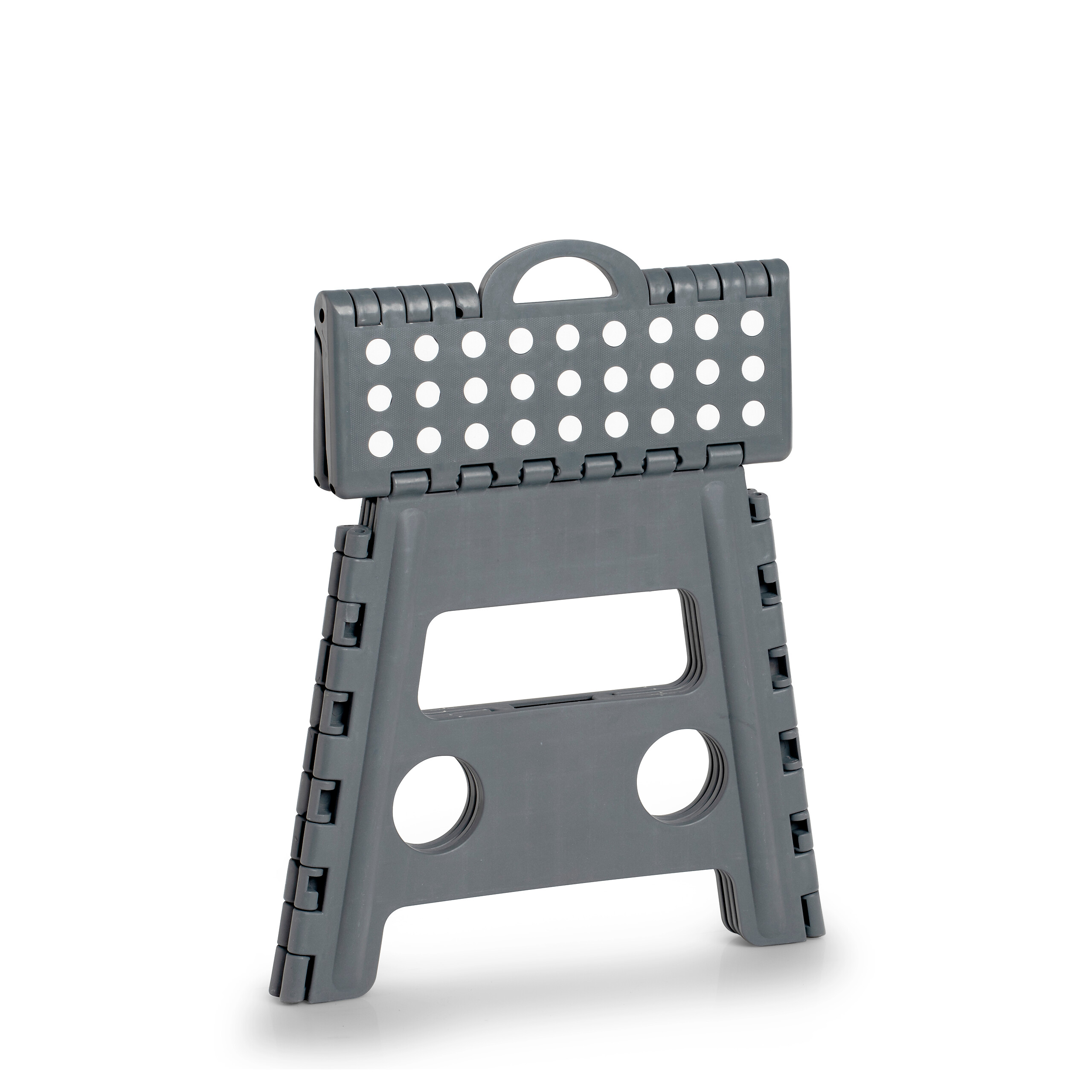 Zeller Klapphocker anthrazit B/H/L: ca. 30x32x37 cm