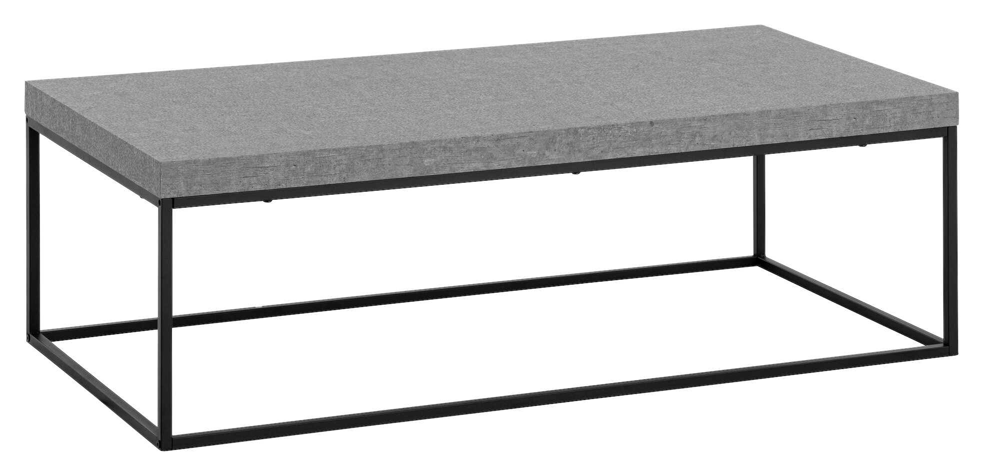 Wohnling Couchtisch Beton B/H/T: ca. 120x38x60 cm