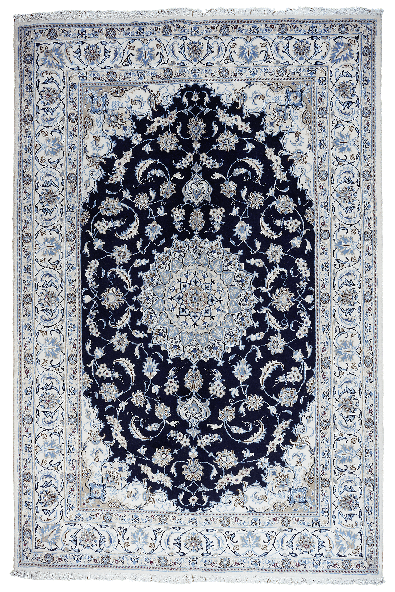 PersaTepp Teppich Nain 12La beige B/H/L: ca. 196x1x298 cm