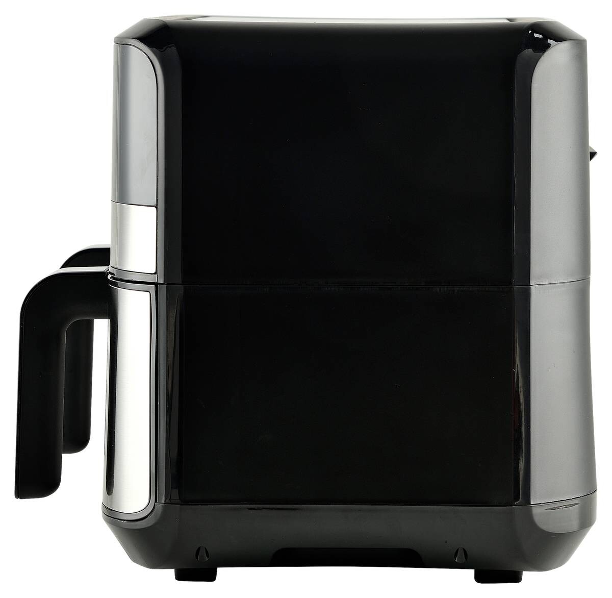 MASTERPRO Heißluftfritteuse Doppelbehälter BGMP-9178-BK silber Metall B/H/T: ca. 45x35,5x38 cm ca. 9 l MASTERPRO Heißluftfritteuse Doppelbehälter BGMP-9178-BK silber Metall B/H/T: ca. 45x35,5x38 cm ca. 9 l