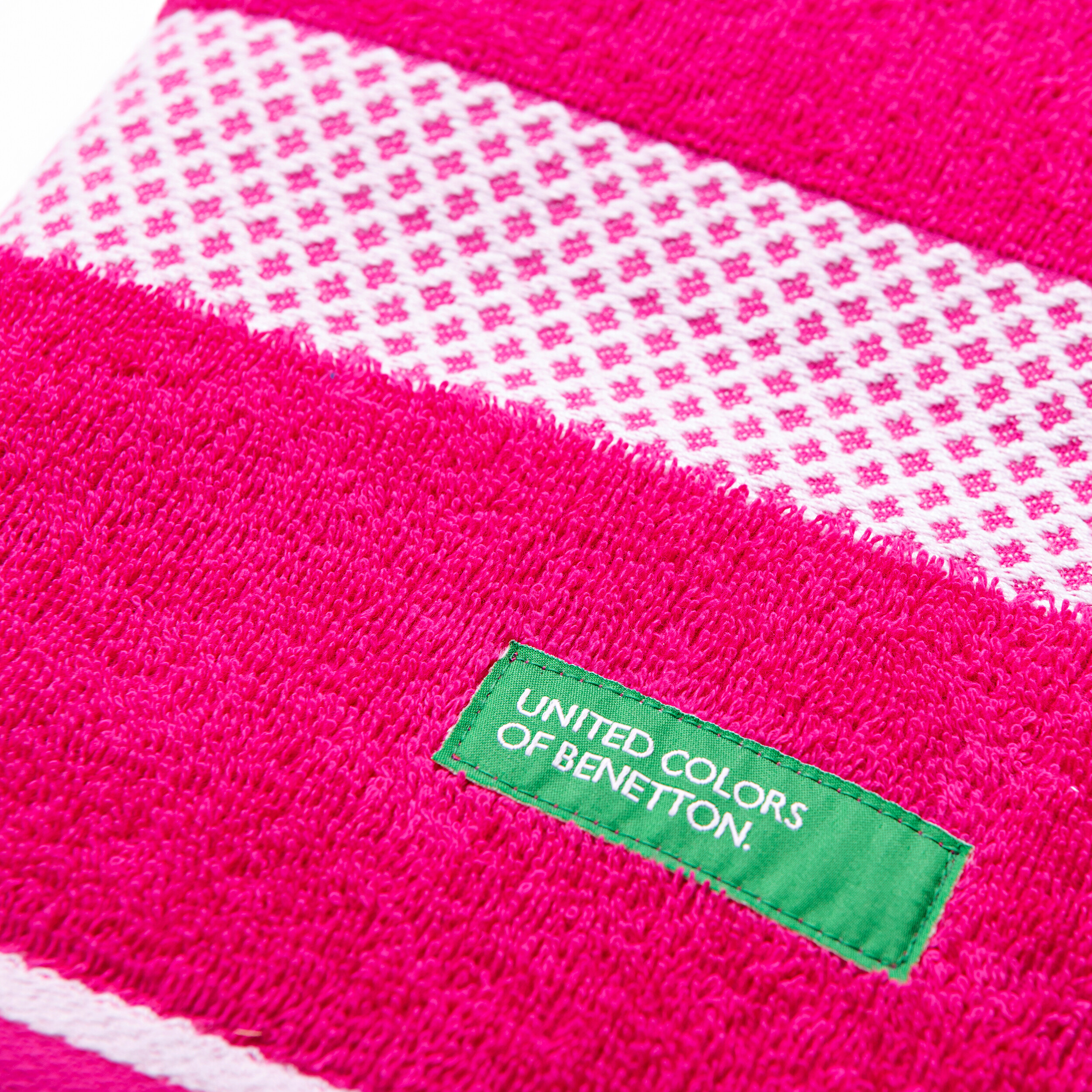 BENETTON Handtuch SUMMER pink Baumwolle B/L: ca. 50x90 cm