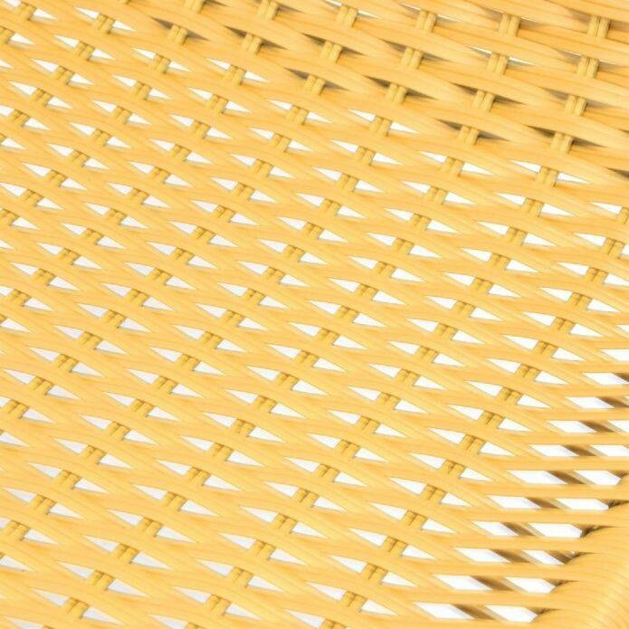 VCM Balkonset braun Polyester B/H/T: ca. 53x72x65 cm