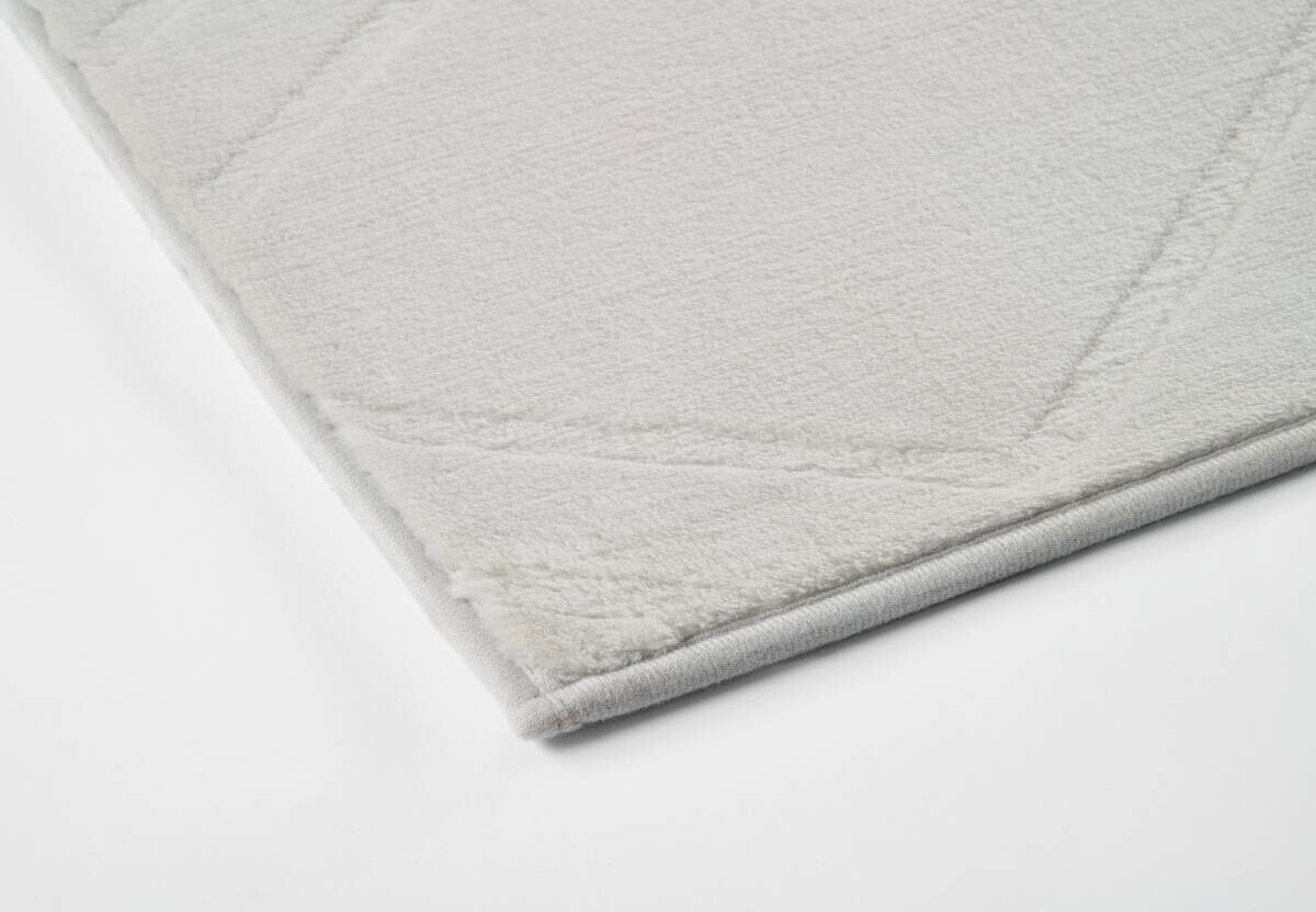 Teppich Monaco silber B/L: ca. 120x160 cm