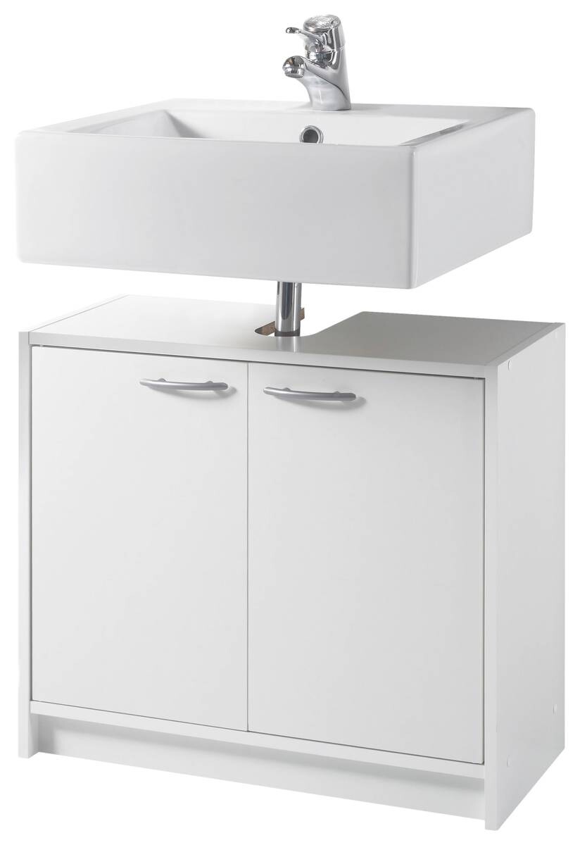 Waschbeckenunterschrank Smash weiß B/H/T: ca. 63x55x29 cm