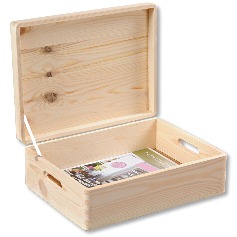 Kesper Allzweckkiste natur Kiefer B/H/L: ca. 29x13,5x39 cm