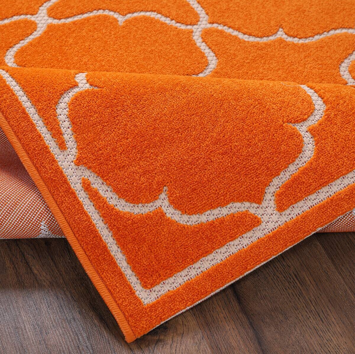 Sanat Outdoorteppich BERLIN orange B/L: ca. 160x230 cm