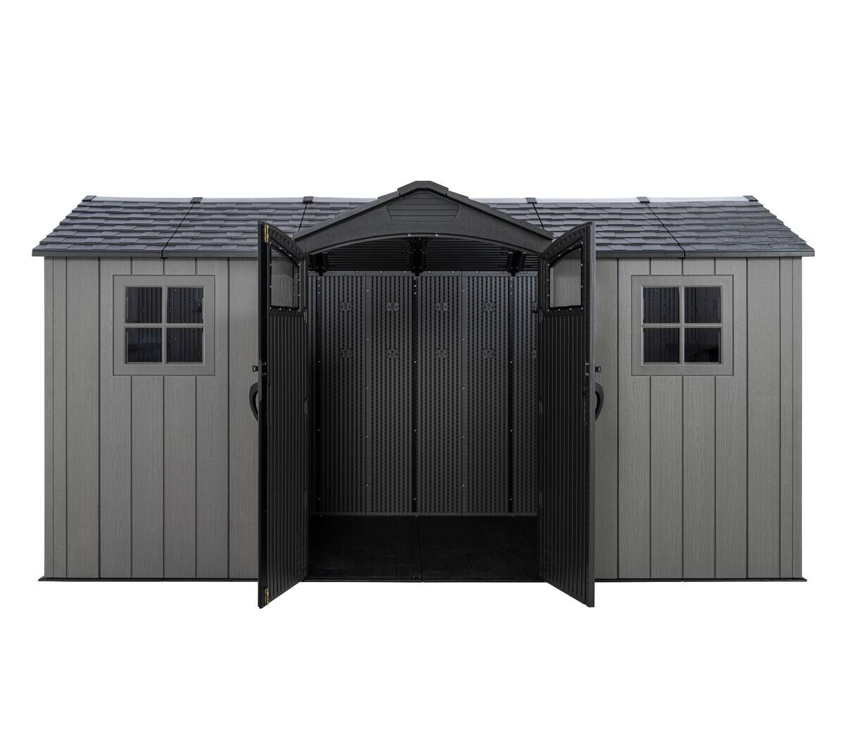 Lifetime Gerätehaus Kentucky grau B/H/L: ca. 427x265x206 cm