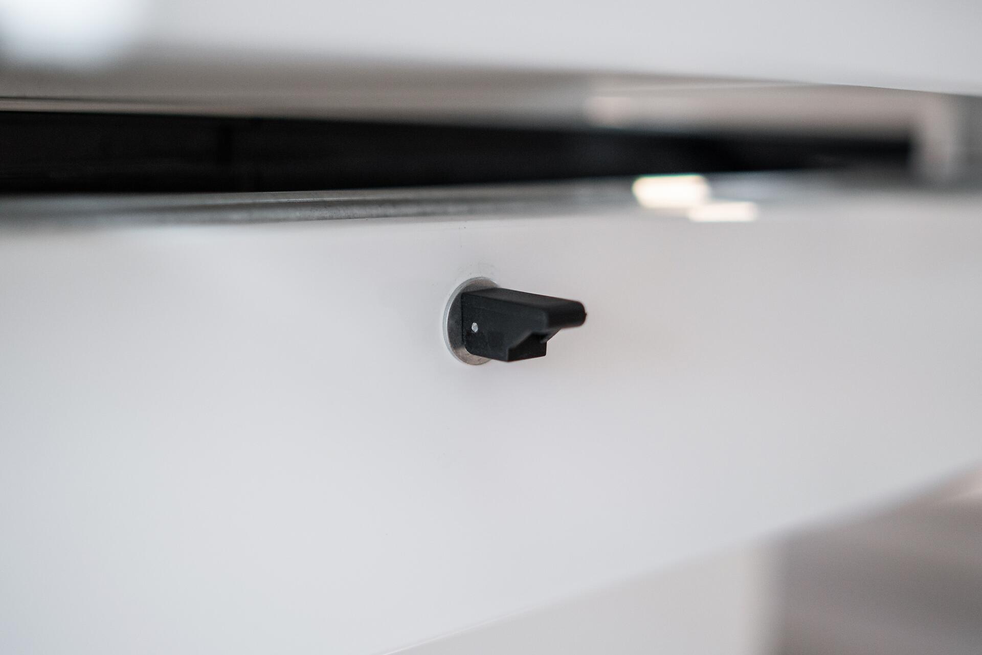 Couchtisch Levi weiß MDF B/H/T: ca. 135x50x75 cm