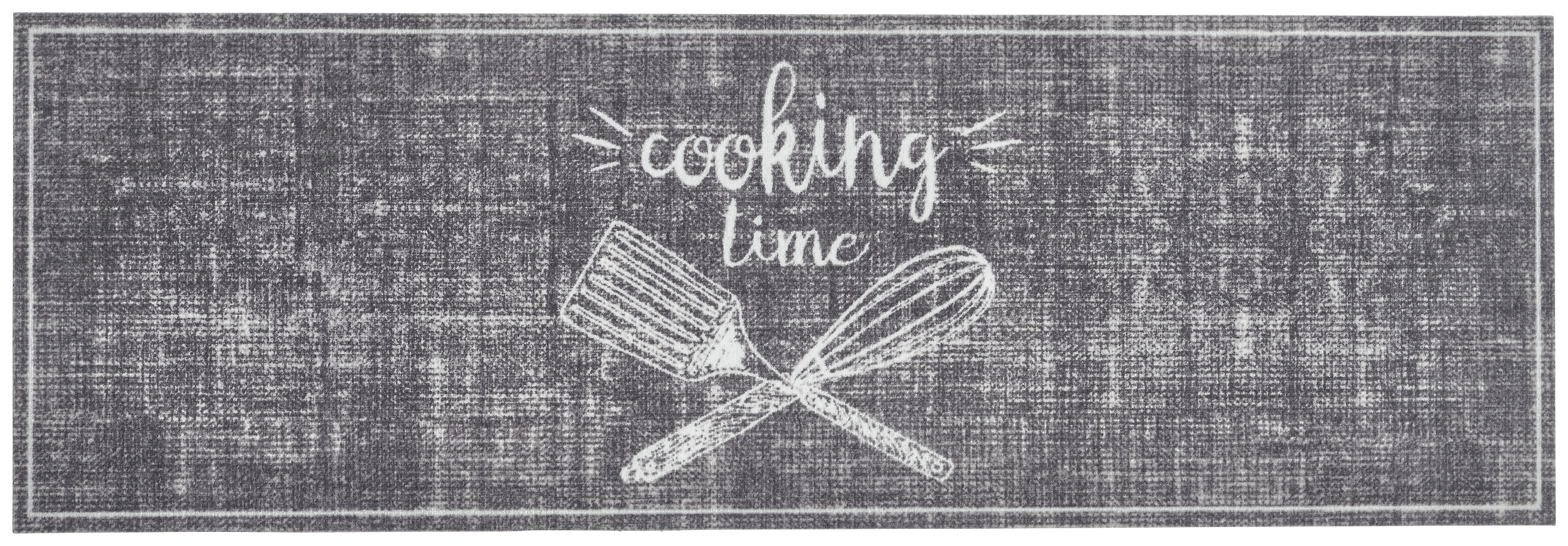 Küchenläufer Cook&Wash hellgrau B/L: ca. 50x150 cm