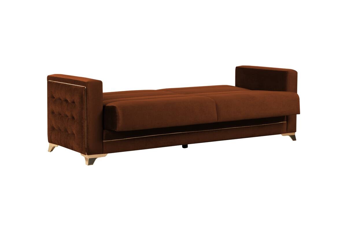 Sofa 3-2-1 Cavana zimtbraun Microfaser