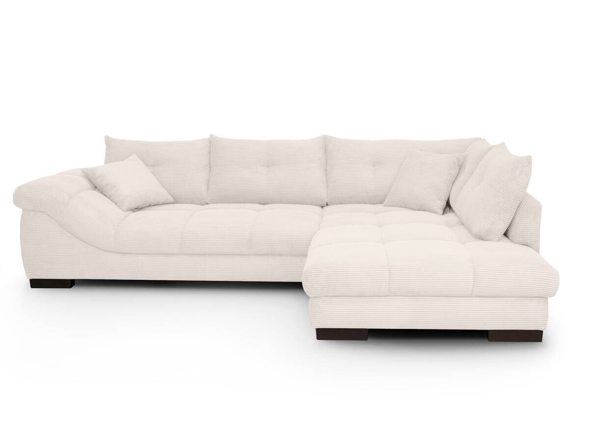 Ecksofa natur Microfaser B/H/T: ca. 318x92x227 cm