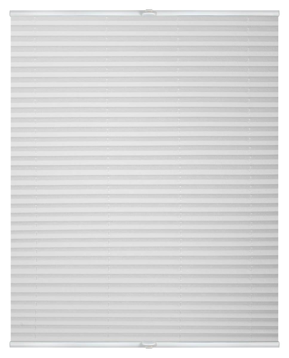 LICHTBLICK Spannplissee weiß B/L: ca. 50x130 cm