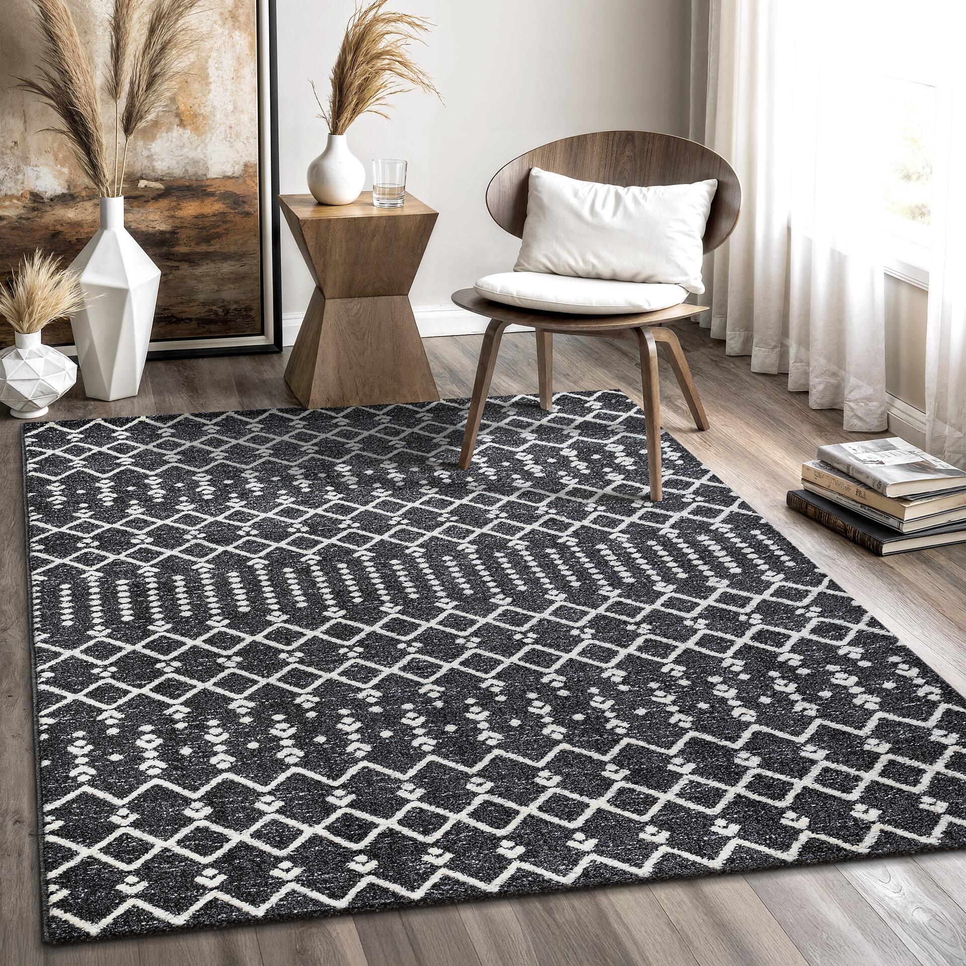 Sanat Teppich schwarz B/L: ca. 230x160 cm Sanat Teppich schwarz B/L: ca. 230x160 cm