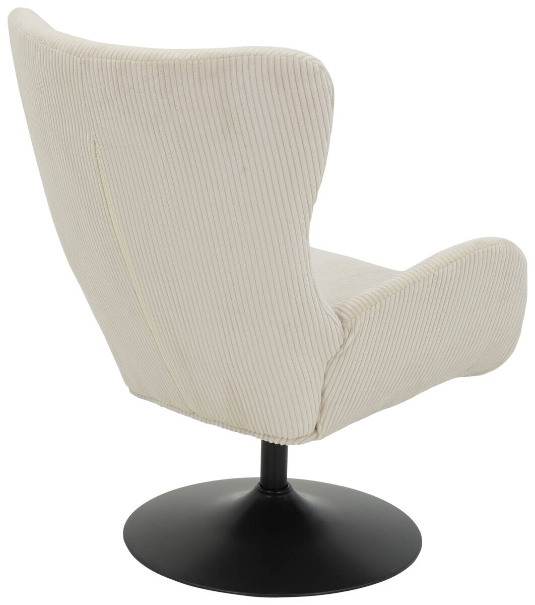 Sessel Samos beige Microfaser B/H/T: ca. 72x96x81 cm