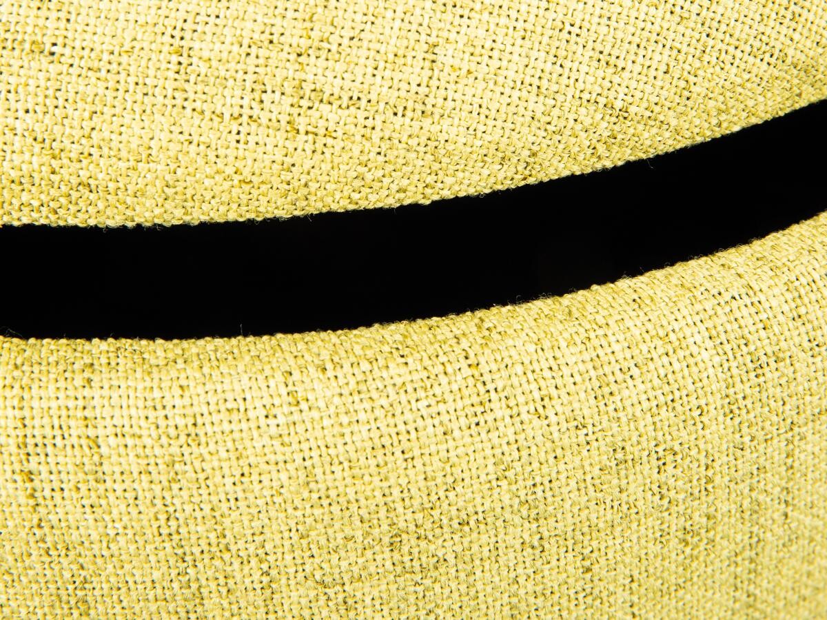 Inter Link Hocker Dilia gelb MDF B/H/T: ca. 42x36x30 cm